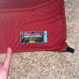 Vintage Therm-a-Rest Pro Self-Inflating Sleeping Pad Camping Mat Roll-Up 69 x 21